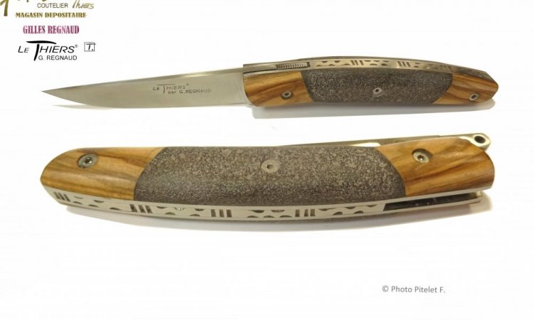 Fabrication d'un couteau LE THIERS® F.Pitelet